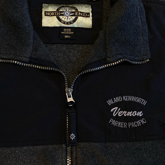 vintage north end fleece jacket - Picture 3 of 3
